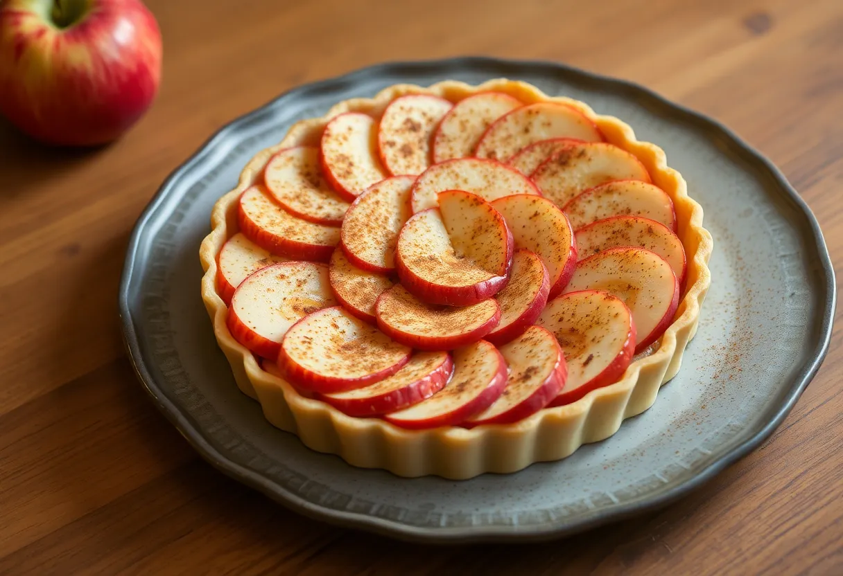 Torta De Manzana Saludable Dulzura Natural Tortas