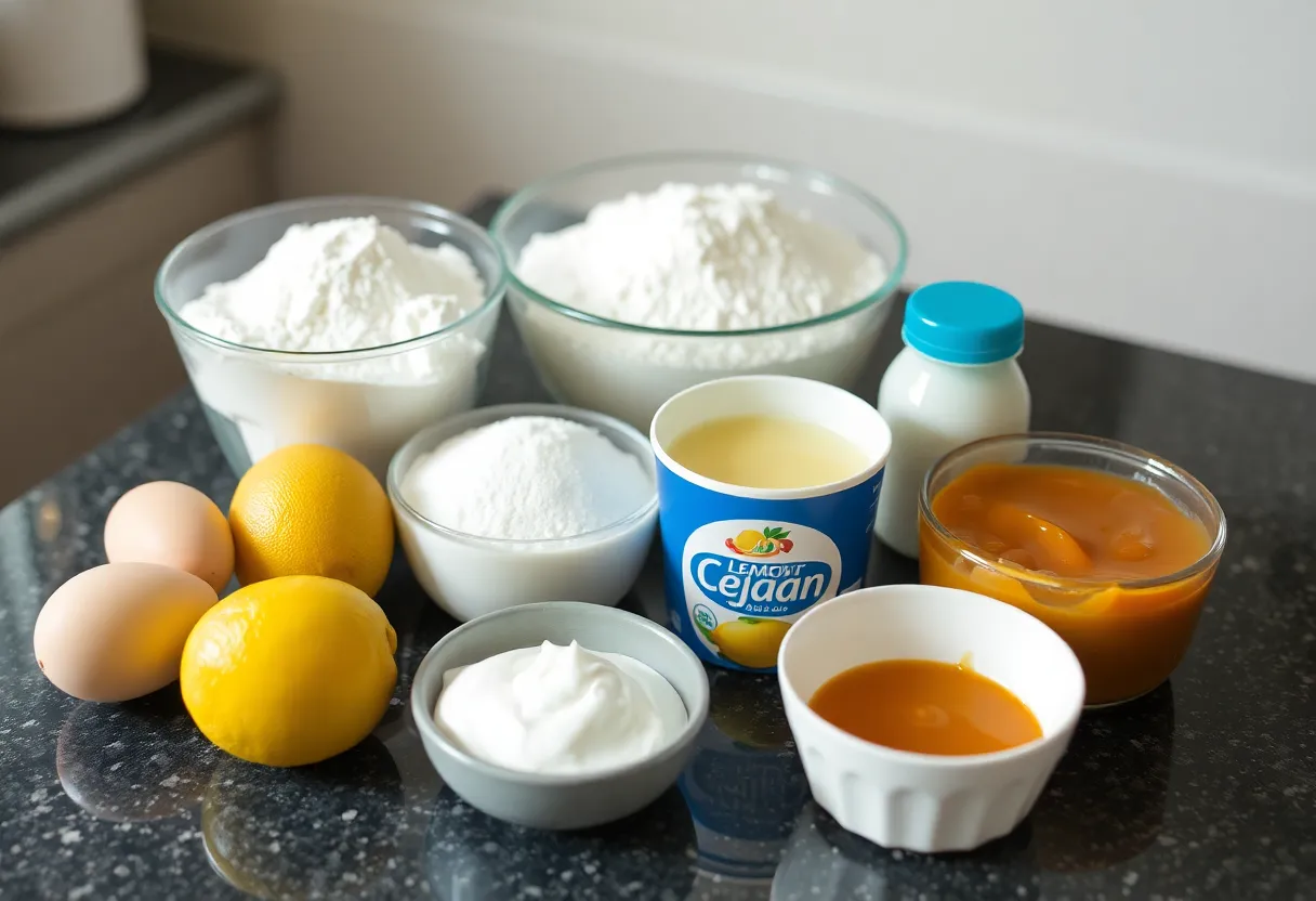 torta de limón torta de limón