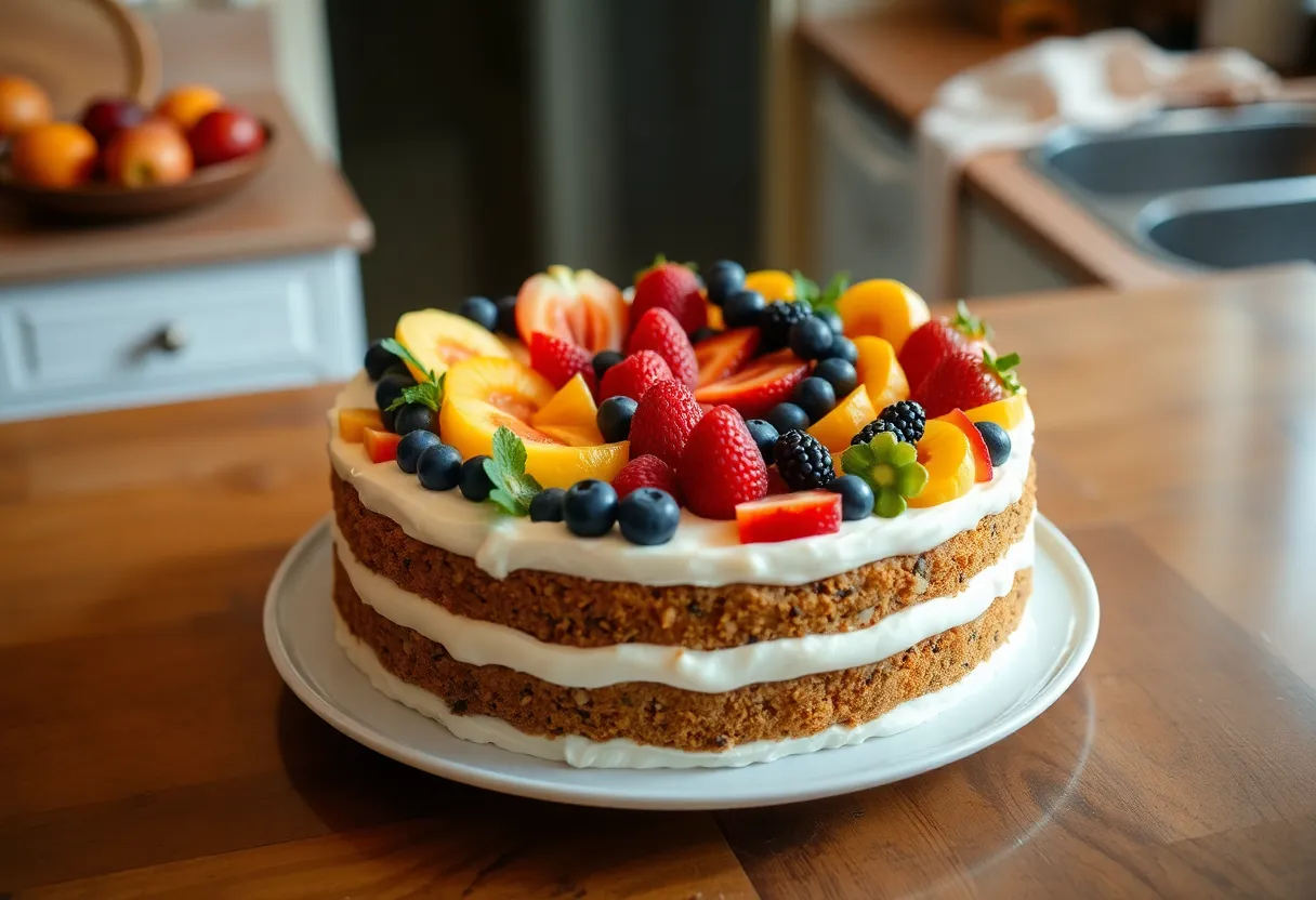 Torta de reunión familiar Torta de reunión familiar