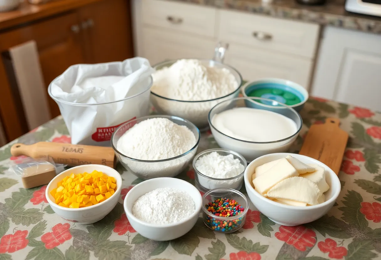 postre Mardi Gras postre Mardi Gras