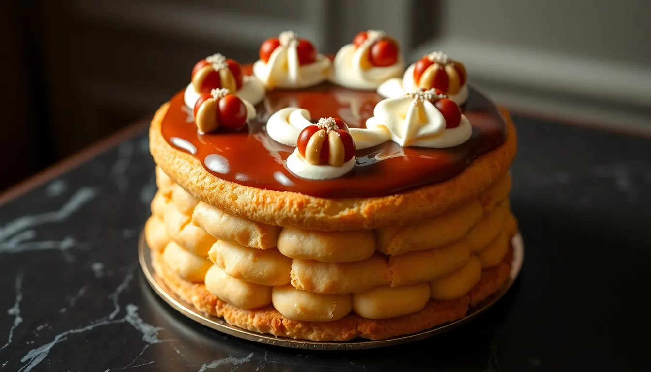 receta de Gateau St. Honoré receta de Gateau St. Honoré