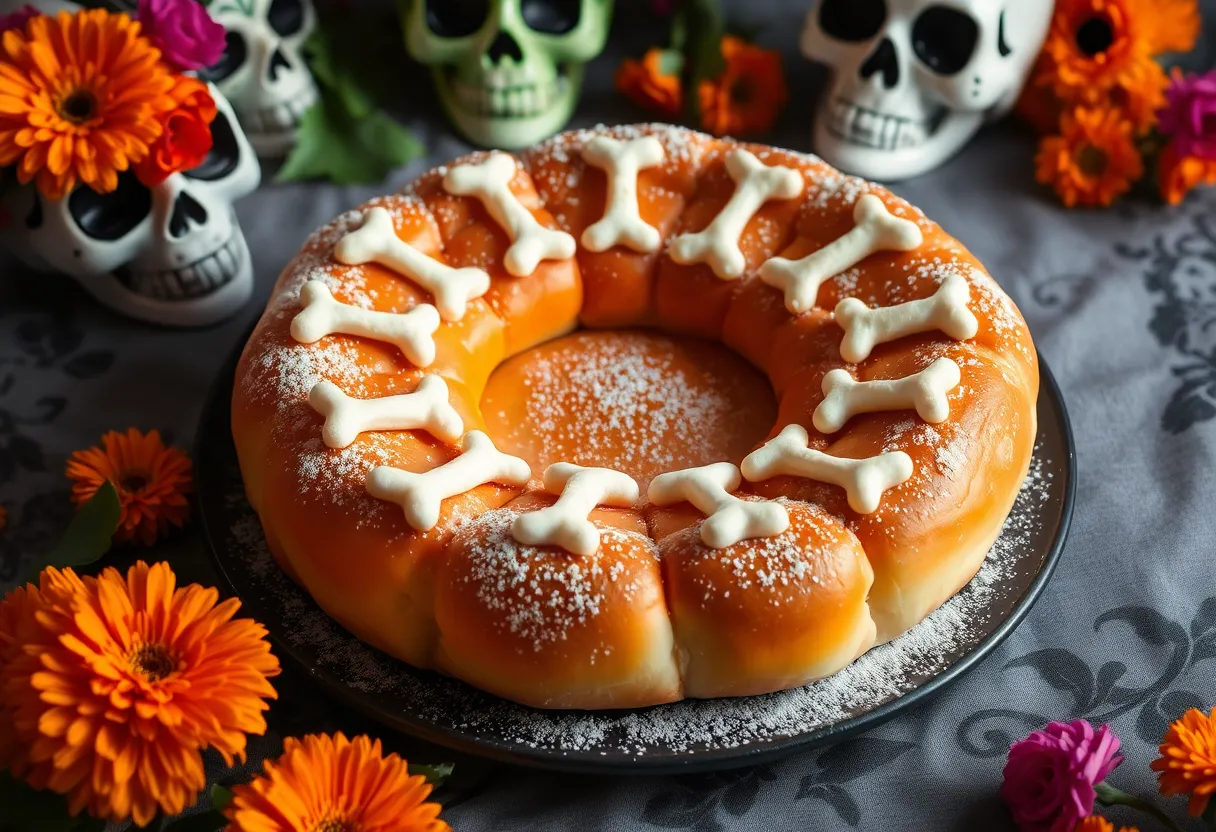 receta de Pan de Muerto