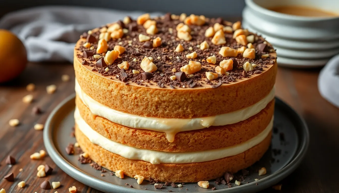 receta de dulce de leche cake