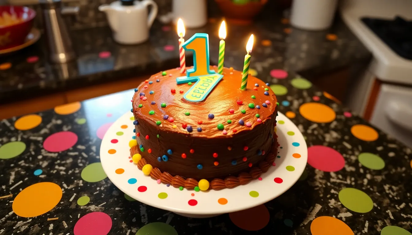 torta de baby de año