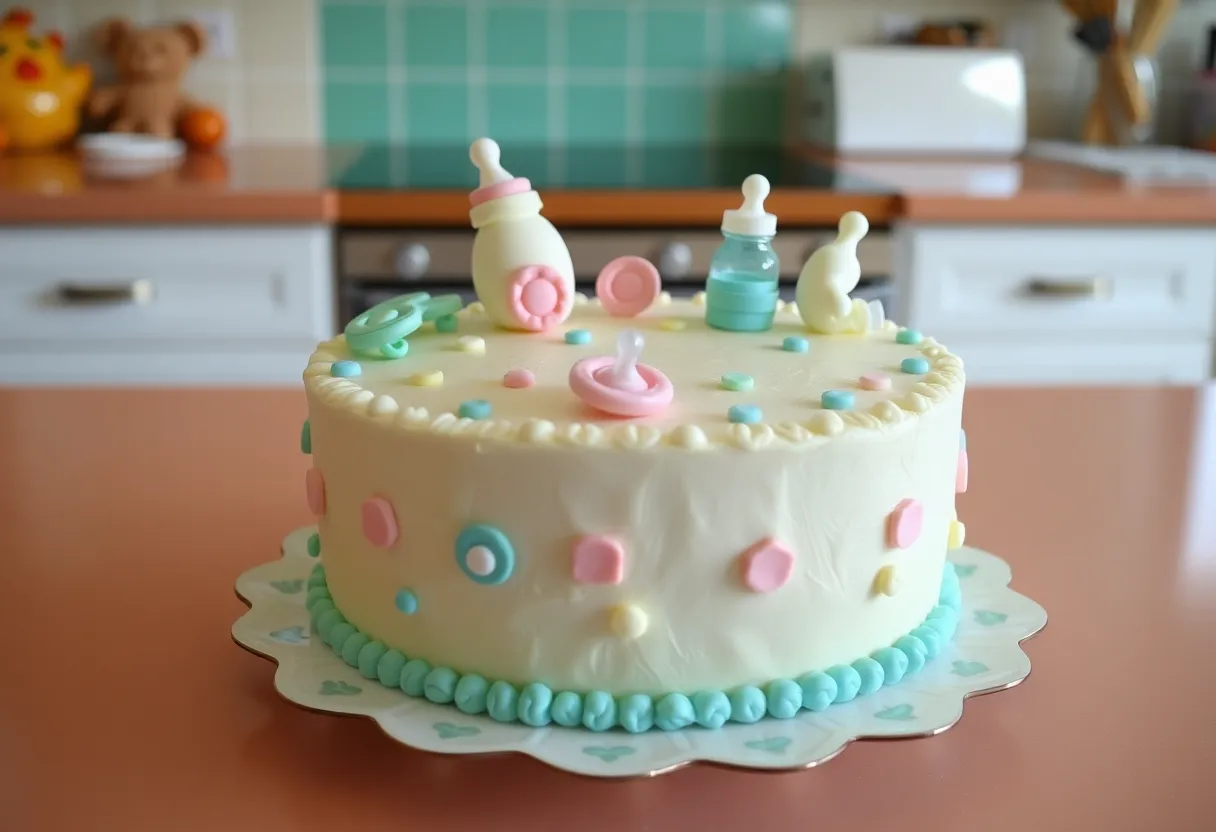 torta de baby shower torta de baby shower