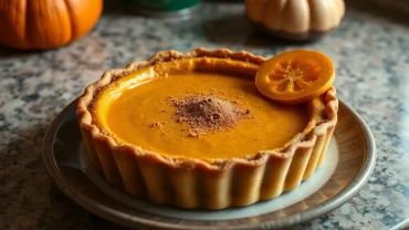 torta de calabaza saludable