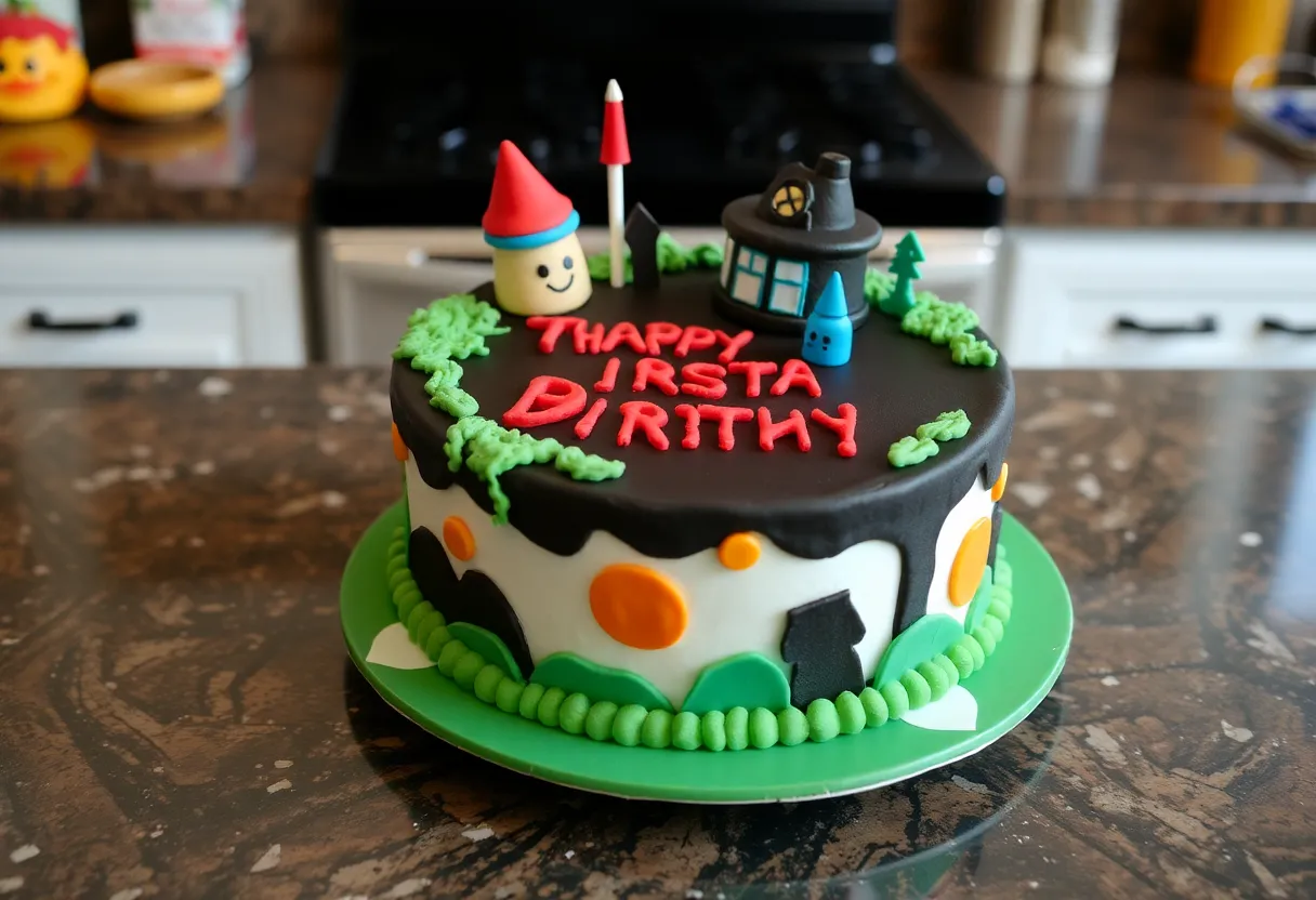 torta de fiesta temática