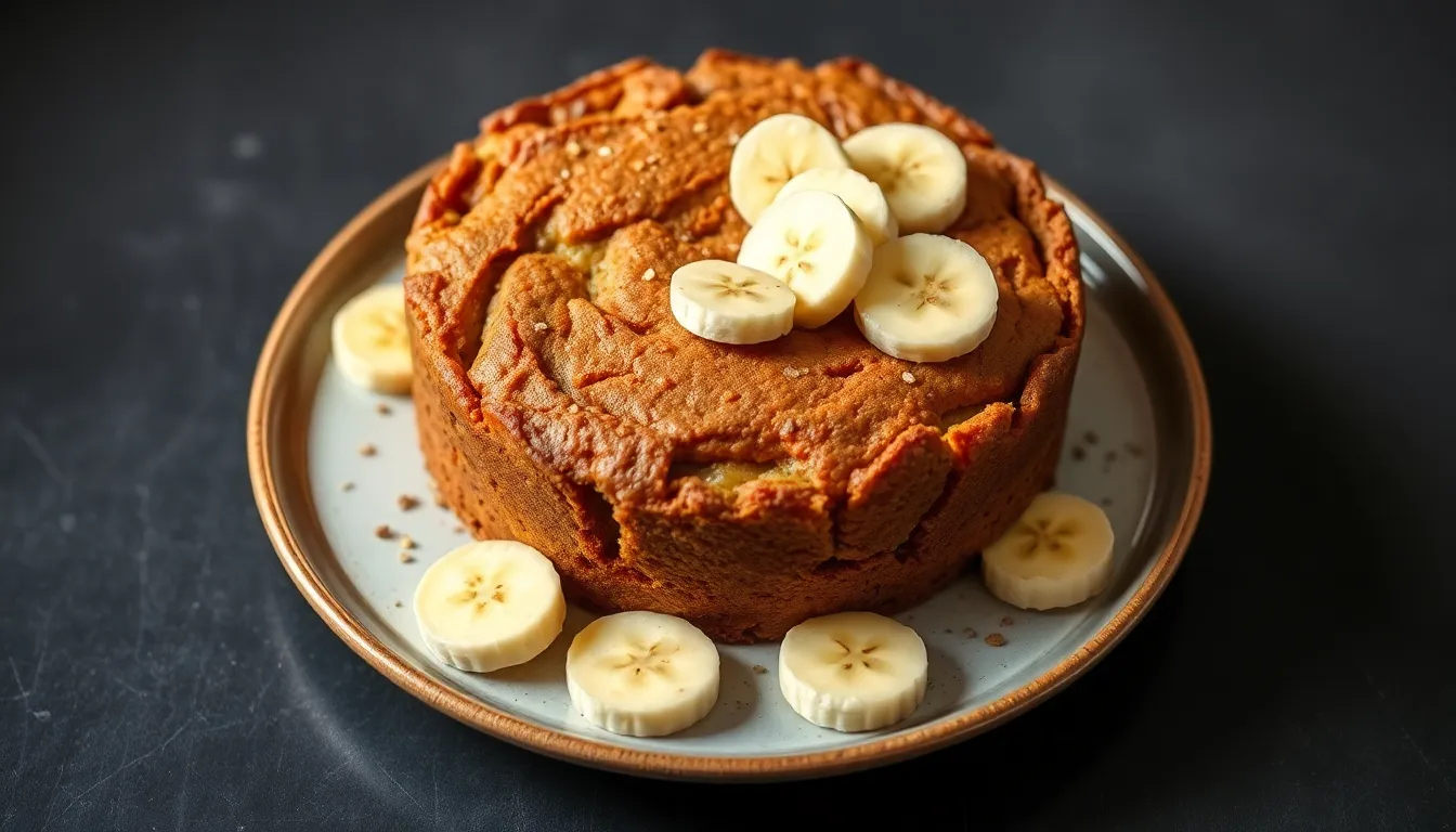 torta de plátano y espelta torta de plátano y espelta