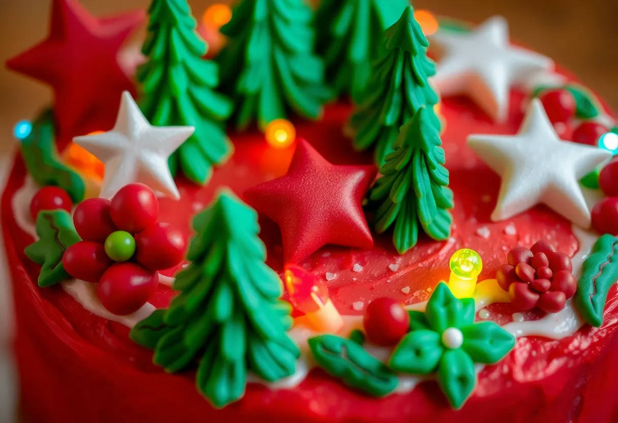 tortas para fiestas de Navidad