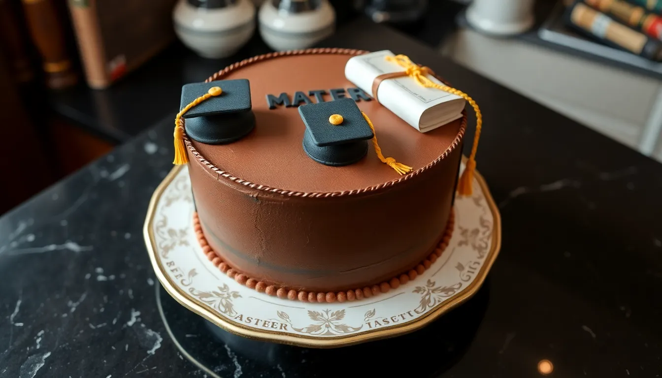 tortas para graduaciones de maestría